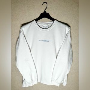 White Frame Long sleeve Size Large (High Quality Fabric)